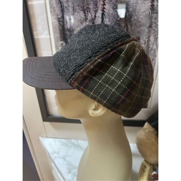 RARE! Wool Snap Back Black Sheep Plaid & Solid Cap Target - Picture 2 of 5